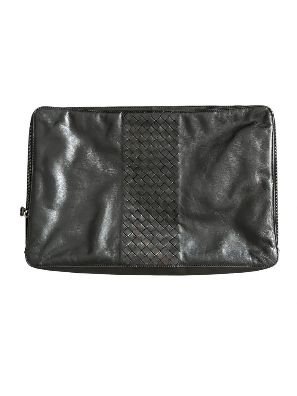 BOTTEGA VENETA Intrecciato and Calf Leather Document Holder